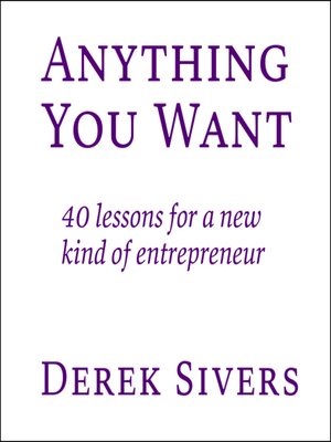 cover image of Anything You Want